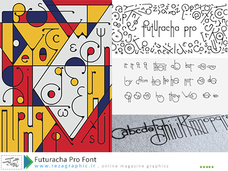 فونت انگلیسی آینده - Futuracha Pro Font